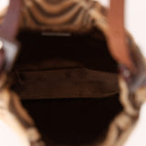 Fendi Ponyhair Mini Baguette Shoulder Bag