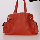 Prada Vitello Calfskin Daino Pocket Tote