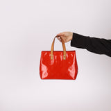 Louis Vuitton Vernis Reed PM Tote Bag