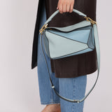 Loewe Tricolor Small Puzzle Bag