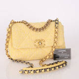 Chanel 19 Tweed Medium Single Flap