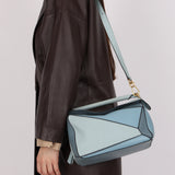 Loewe Tricolor Small Puzzle Bag