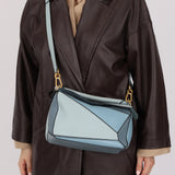 Loewe Tricolor Small Puzzle Bag