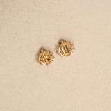 Dior Insignia Logo Clip-On Earrings