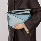 Loewe Tricolor Small Puzzle Bag
