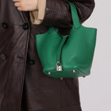 Hermès 2017 Vert Vertigo Clemence Picotin 18 PHW
