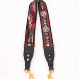 Dior 2018 Leather Mini Saddle with Guitar Strap