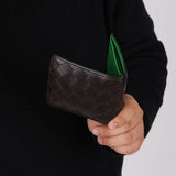 Bottega Veneta Fondant Dual Color Intrecciato Bi-fold Wallet