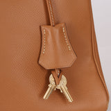 Hermès 1992 Natural Courchevel Retourne Kelly 32 GHW with Strap