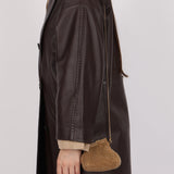 Fendi First Shearling Nano Bag