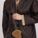 Fendi First Shearling Nano Bag