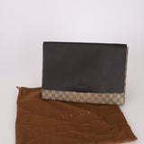 Gucci Coated Canvas Monogram Clutch