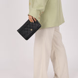 Chanel 2013 Caviar Wallet on Chain