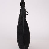 Fendi Black Zucchino Oyster Bag