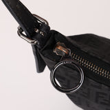 Fendi Black Zucchino Oyster Bag