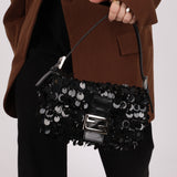 Limited Edition Fendi Sequin Beaded Embellished Baguette