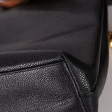 Chanel Caviar 24K GP Pocket Turnlock Tote