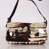 Rare Fendi Ponyhair Mirror Baguette