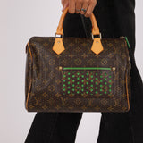 Limited Edition Louis Vuitton Monogram Perforated Speedy 30