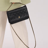 Chanel 2013 Caviar Wallet on Chain