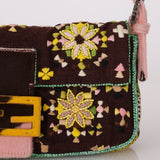 Ultra-Rare Fendi Ponyhair Beaded Baguette