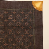 Louis Vuitton Monogram Trunk Trompe L'Oeil Scarf