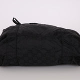 Gucci Black Monogram Nylon Teddy Bear Tote