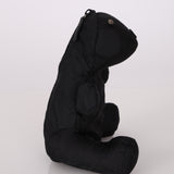 Gucci Black Monogram Nylon Teddy Bear Tote