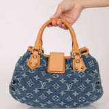Louis Vuitton 2005 Monogram Denim Pleaty