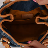 Louis Vuitton 2005 Monogram Denim Pleaty