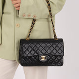 Chanel 1989 Lambskin Medium Double Flap