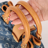 Louis Vuitton 2005 Monogram Denim Pleaty
