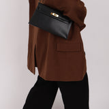 Hermès 2023 Noir Chevre Chamkila Kelly Elan GHW