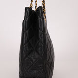 Chanel 1996 Caviar Turnlock Chain Tote 24K GP