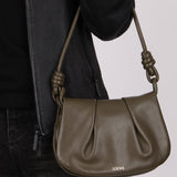 Loewe Olive Calfskin Paseo Flap