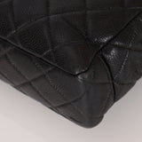Chanel 1996 Caviar Turnlock Chain Tote 24K GP