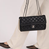 Chanel 2012 Lambskin Twist Medium Flap Bag