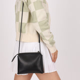 The Row Black Smooth Calfskin Nu Twin