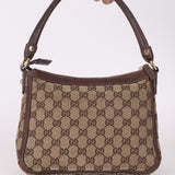 Gucci Monogram Canvas Shoulder Bag