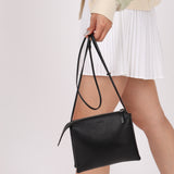 The Row Black Smooth Calfskin Nu Twin