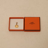 Hermès Clou de Selle Pendant with Chain