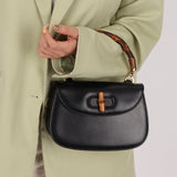 Gucci Bamboo Turnlock Mini Top Handle Crossbody