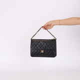 Chanel 2000 Lambskin Turnlock Single Flap