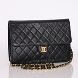 Chanel 2000 Lambskin Turnlock Single Flap