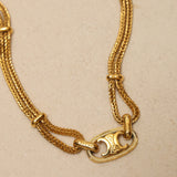 Celine Enameled Triomphe Choker
