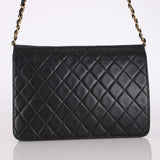 Chanel 2000 Lambskin Turnlock Single Flap