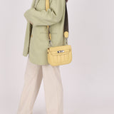 Hermès 2014 Butter Yellow Swift Mini Berline 21 PHW