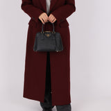 Prada Black Saffiano Mini Top Handle