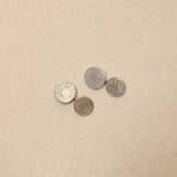 Hermès Sterling Silver Clou de Selle Cufflinks