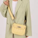 Hermès 2014 Butter Yellow Swift Mini Berline 21 PHW
